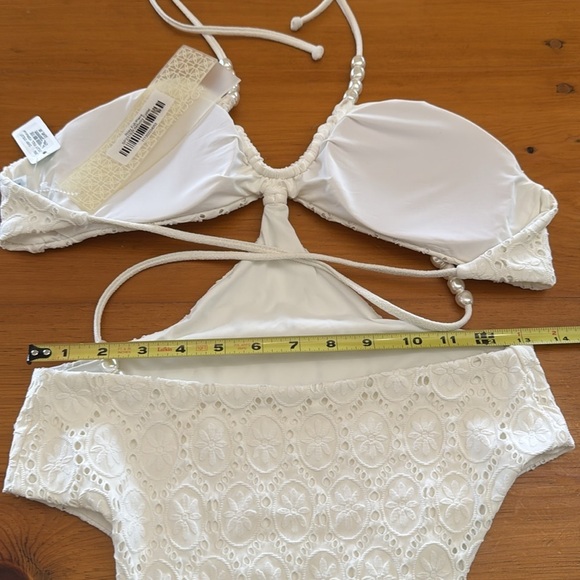 DEVON WINDSOR
Riley Swimsuit Ivory Eyelet NWT - Picture 8 of 8